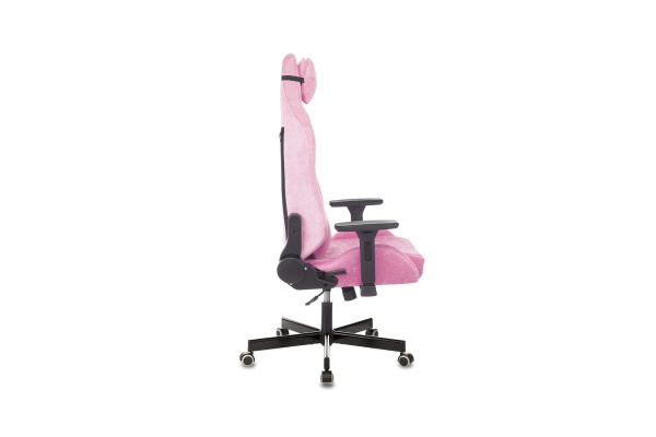 Кресло игровое Бюрократ Knight N1 розовое